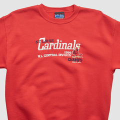 St. Louis Cardinals CS Sportswear 1996 Pullover Sweatshirt - Red Vintage