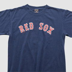 Boston Red Sox Majestic 2000s T-shirt - Navy Vintage