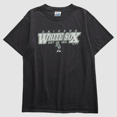 Chicago White Sox Majestic 2007 T-shirt - Black Vintage