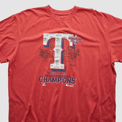 Texas Rangers Majestic 2011 T-shirt - Red