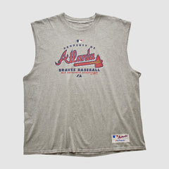 Atlanta Braves 2007 Tank - Heather Gray Vintage
