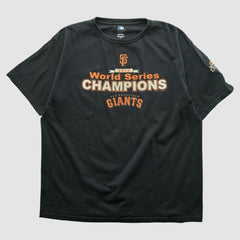 San Francisco Giants Genuine Merchandise 2010 T-shirt - Black Vintage