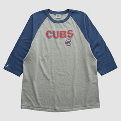 Chicago Cubs Lee Apparel 2000s T-shirt - Heather Gray Vintage