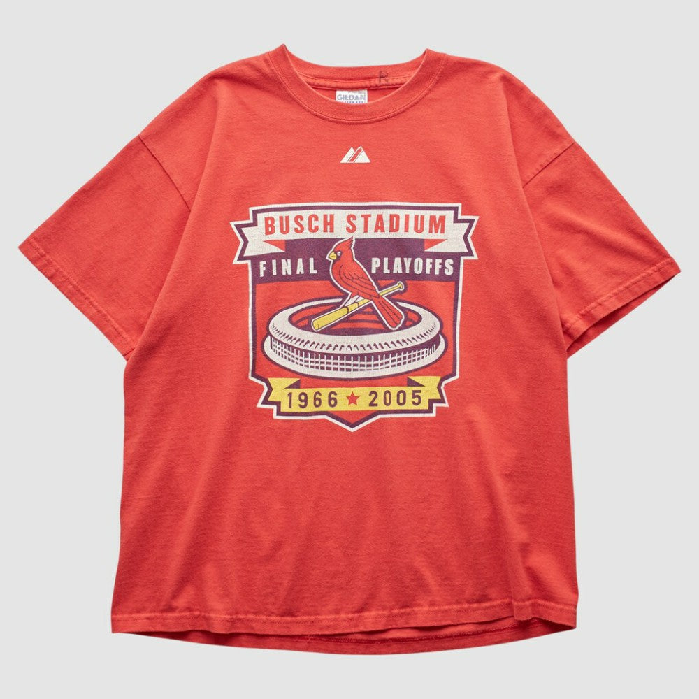 St. Louis Cardinals Gildan 2005 T-shirt - Red Vintage