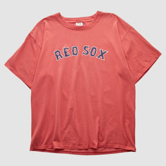 Boston Red Sox Majestic 2000s T-shirt - Red Vintage
