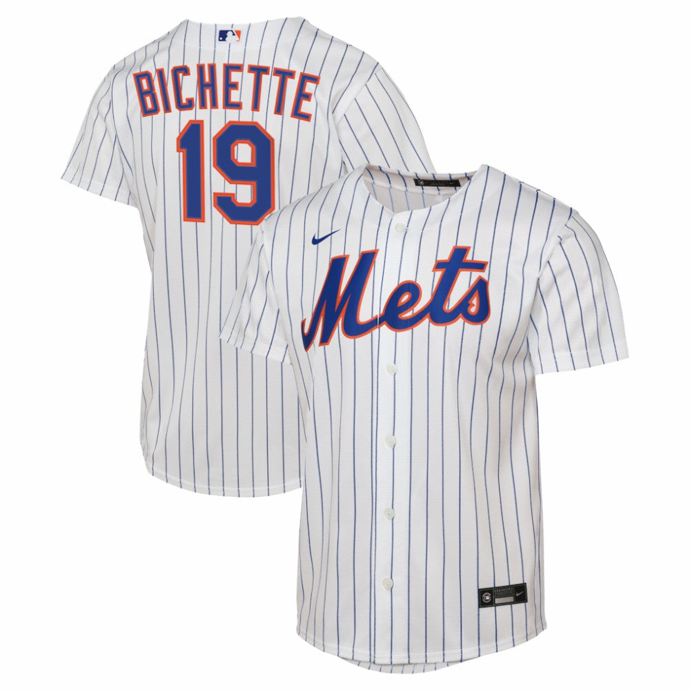 Bo Bichette New York Mets Youth Home Replica Jersey - White | Nike