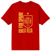 Spain National Team Go For Spain La Roja T-Shirt / Soccer For sale