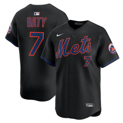 Brett Baty New York Mets Alternate Limited Jersey - Black | Nike