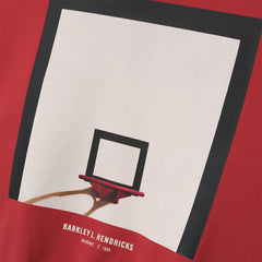 Philadelphia 76ers Fear of God x Barkley L. Hendricks Unisex 90's Hoodie - Red for sale