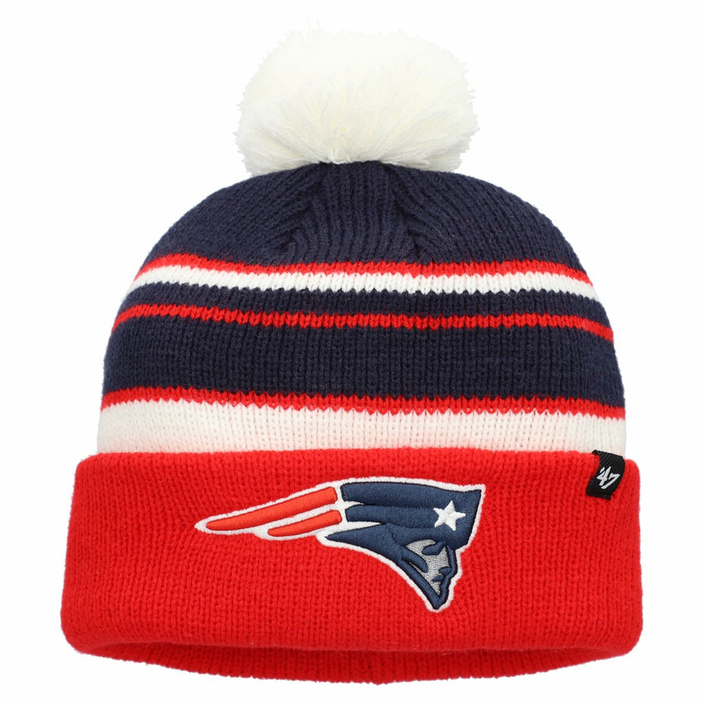 NFL New England Patriots '47 Preschool Peewee Cuffed Knit Hat with Pom