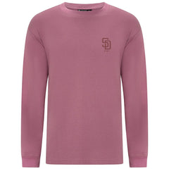 San Diego Padres Levelwear Bridal Rose Luxe Signature Long Sleeve T-Shirt - Pink