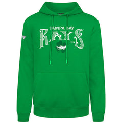 Tampa Bay Rays Levelwear St. Patrick's Day Podium Hoodie - Green