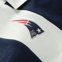 NFL New England Patriots '47 Women's Clubhouse Hall Raven Rugby Long Sleeve T-Shirt