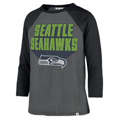 NFL Seattle Seahawks '47 Women's Jetset Ava Raglan Long Sleeve T-Shirt