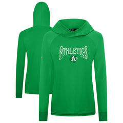 Athletics Levelwear Women's St. Patrick's Day Slender Raglan Hoodie - Green