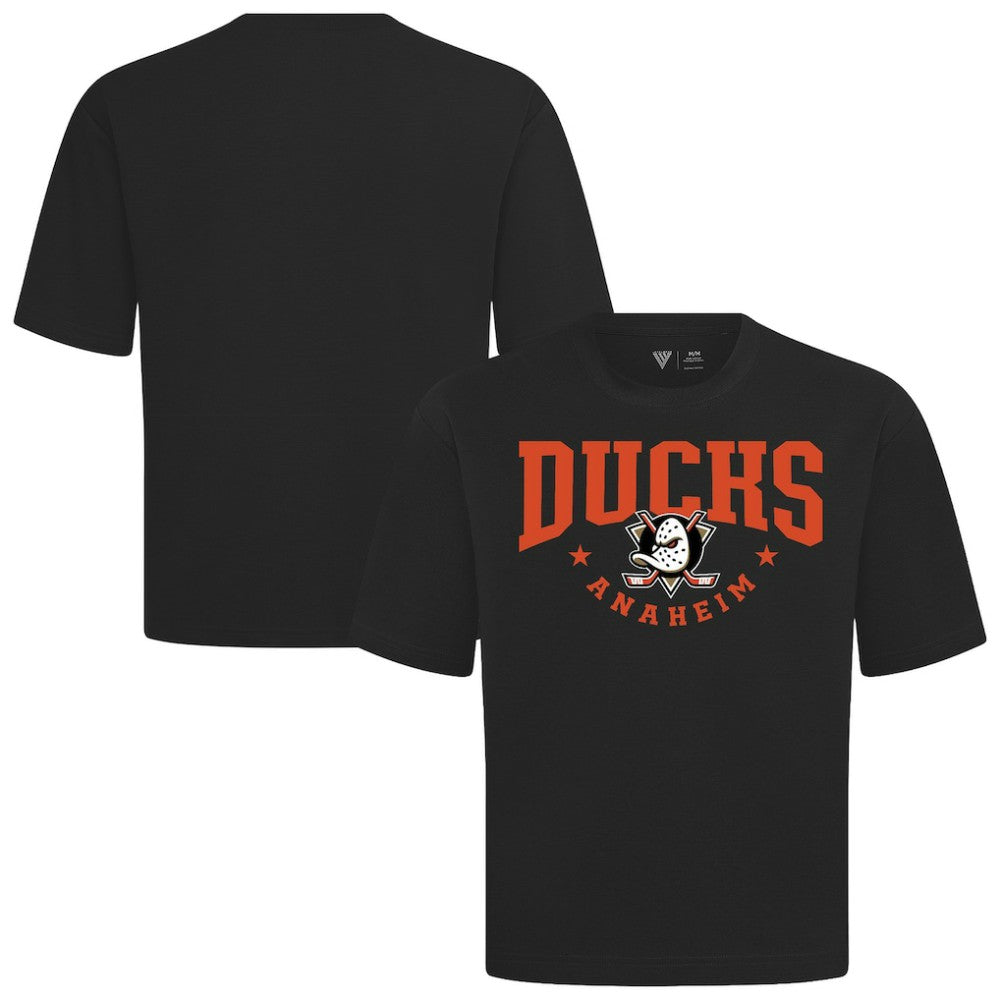 Anaheim Ducks Levelwear Luxe Signature Knit T-Shirt
