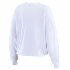 NFL Seattle Seahawks WEAR by Erin Andrews Women's Super Bowl LX s Cropped Long Sleeve T-Shirt