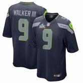 NFL Seattle Seahawks Kenneth Walker III Super Bowl LX Patch Game Jersey