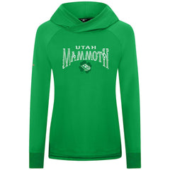 Utah Mammoth Levelwear Women's St. Patrick's Day Slender Raglan Hoodie
