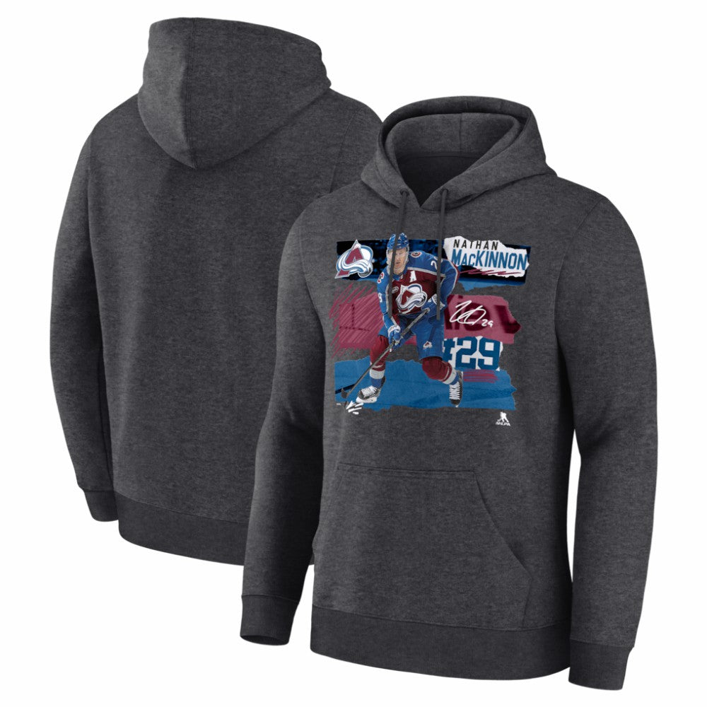 Nathan MacKinnon Colorado Avalanche Fresh Ice Hoodie