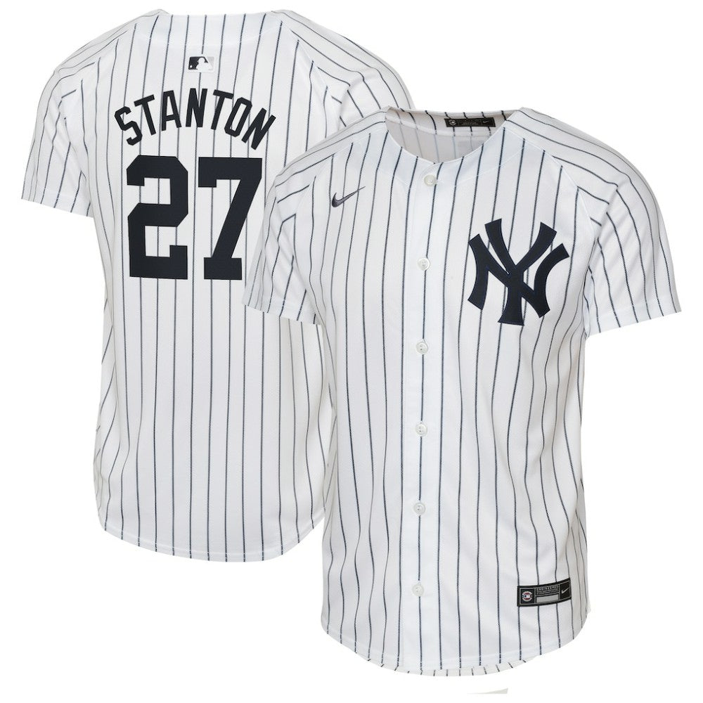 Giancarlo Stanton New York Yankees Youth Home Limited Player Jersey - White | Nike