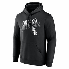 Chicago White Sox Hustle Personalized Name & Number Hoodie - Black