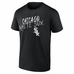 Chicago White Sox Hustle Personalized Name & Number T-Shirt - Black
