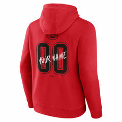 Cincinnati Reds Hustle Personalized Name & Number Hoodie - Red