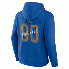 Kansas City Royals Hustle Personalized Name & Number Hoodie - Royal