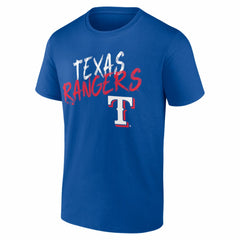 Texas Rangers Hustle Personalized Name & Number T-Shirt - Royal