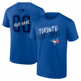 Toronto Blue Jays Hustle Personalized Name & Number T-Shirt - Royal