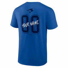 Toronto Blue Jays Hustle Personalized Name & Number T-Shirt - Royal