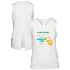 Minnesota Twins Levelwear Women's 2026 Spring Training Paisley Ball Bold Tank - White