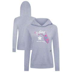 Houston Astros Levelwear Women's Relay Spring Training Sunrise Bold Hoodie - Light Blue