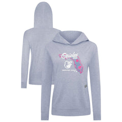 Baltimore Orioles Levelwear Women's Relay Spring Training Sunrise Bold Hoodie - Light Blue
