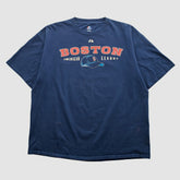 Boston Red Sox Majestic 2000s T-shirt - Navy Vintage