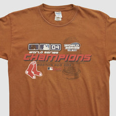 Boston Red Sox Gildan 2004 T-shirt - Clay Vintage