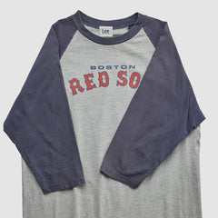 Boston Red Sox Lee Sport 2000s T-shirt - Heather Gray Vintage