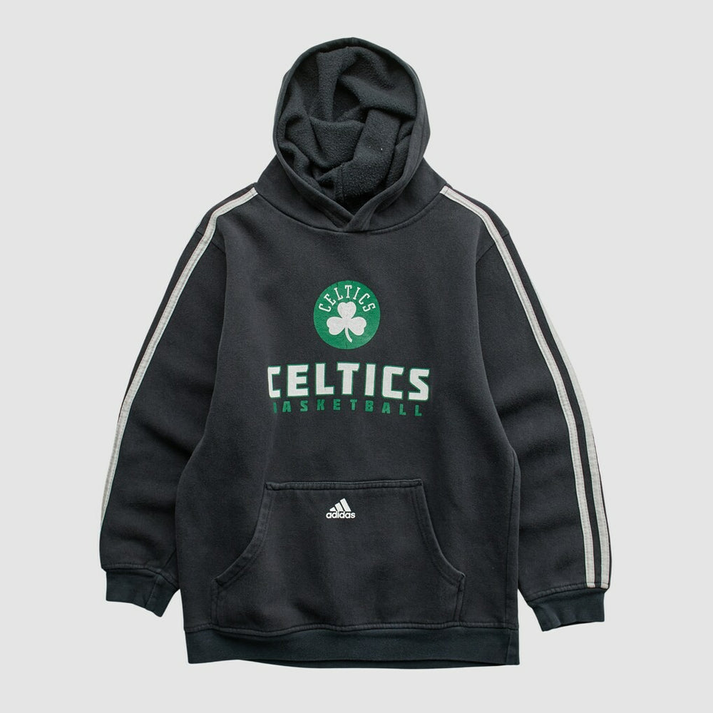 Boston Celtics 2010s Hooded Pullover Sweatshirt - Black Vintage | Adidas online