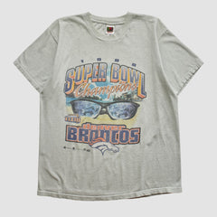 NFL Denver Broncos Super Bowl XXXIII Fruit of The Loom 1998 T-shirt