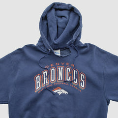 NFL Denver Broncos Pro Player 90s Hooded Pullover Sweatshirt
