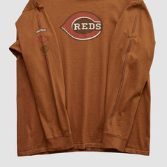 Cincinnati Reds 2000s Long Sleeve T-shirt - Clay Vintage | Nike