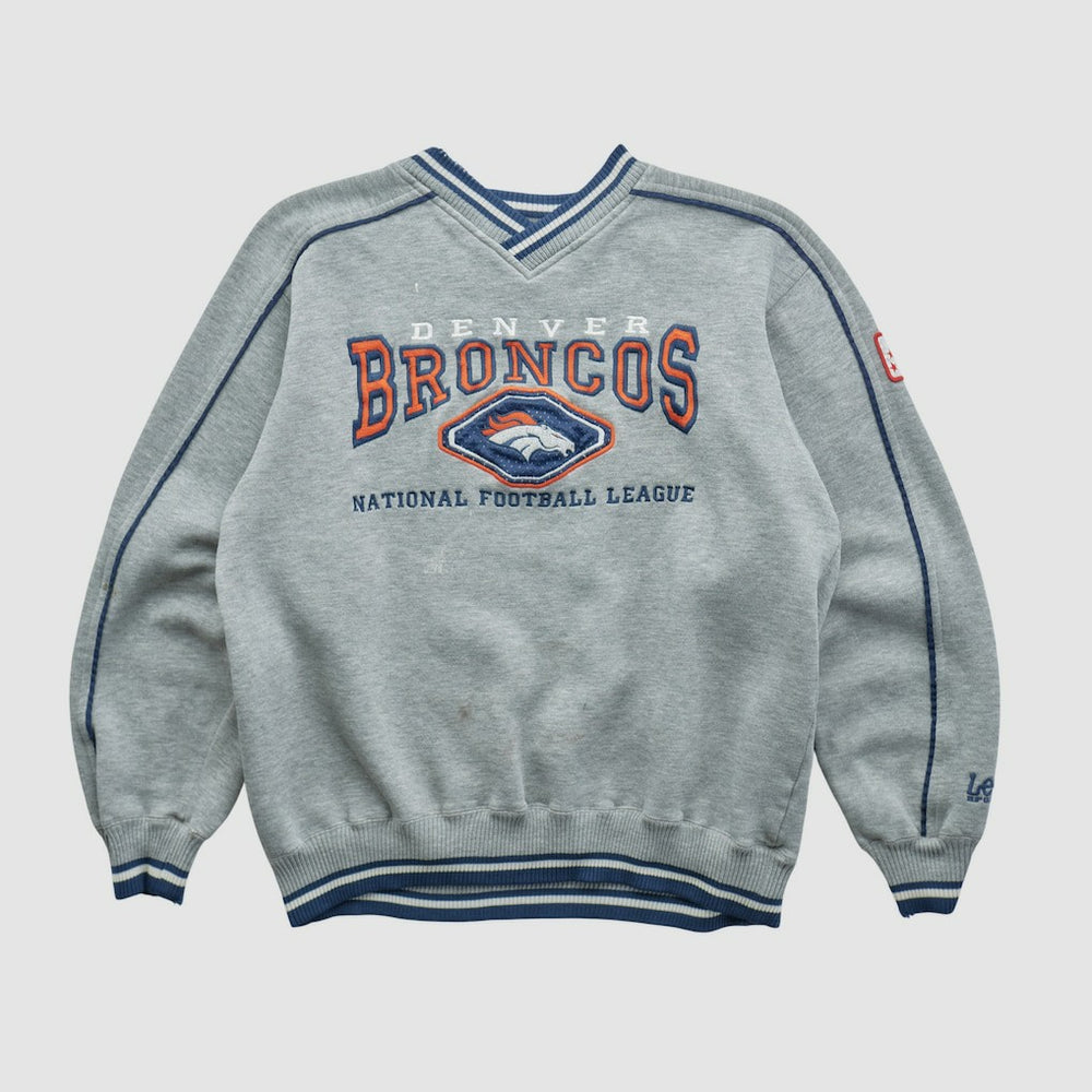 NFL Denver Broncos Lee Apparel 90s Pullover Sweatshirt