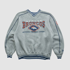NFL Denver Broncos Lee Apparel 90s Pullover Sweatshirt