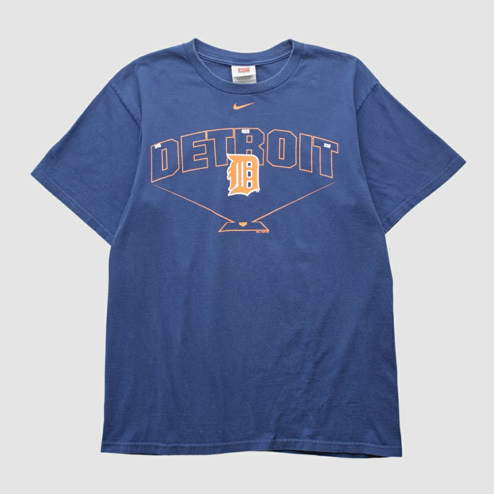 Detroit Tigers 2000s T-shirt - Navy Vintage | Nike