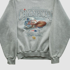 NFL New England Patriots American Football Conference Jerzees 2003 Pullover Sweatshirt