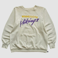 NFL Minnesota Vikings Logo 7 80s Pullover Sweatshirt