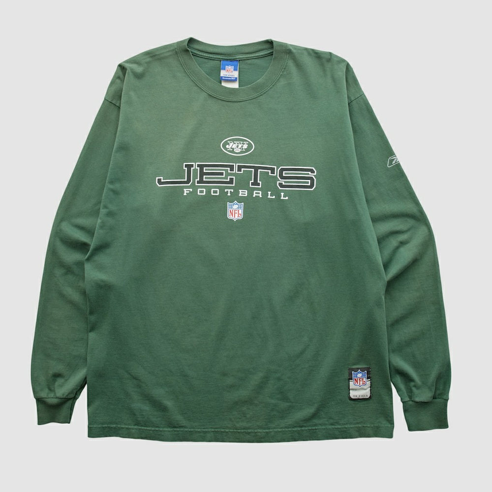 NFL New York Jets Reebok 2000s Long Sleeve T-shirt