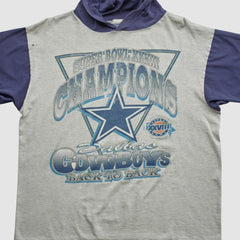 NFL Dallas Cowboys Super Bowl XXVIII Mendez Sportswear 1994 Hooded T-shirt