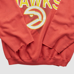 Atlanta Hawks Hanes 90s Pullover Sweatshirt - Red Vintage | Vintage discount